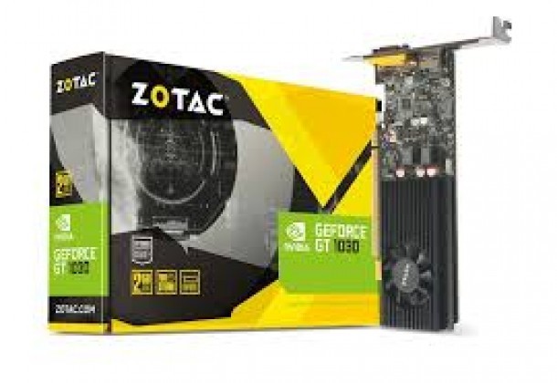 ZOTAC GeForce GT 1030 Low Profile 2GB GDDR5 Graphics Card